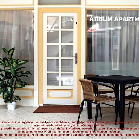 Apartmán Basement Atrium Apartman Keszthely Exteriér fotografie