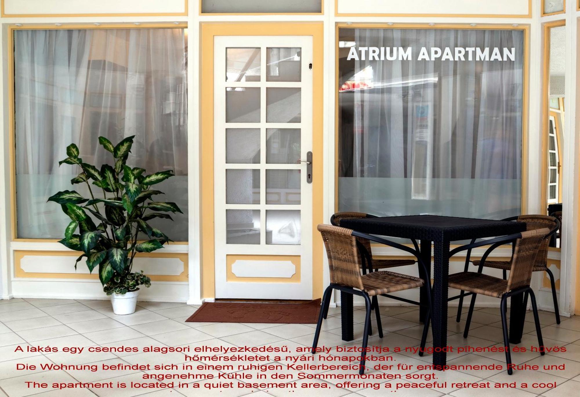 Apartmán Basement Atrium Apartman Keszthely Exteriér fotografie